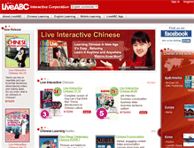 Tablet Screenshot of liveabc.com